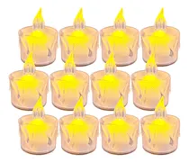 Comprar Set X12 Velas Led Derretida Luz Calida Souvenir Decoracion