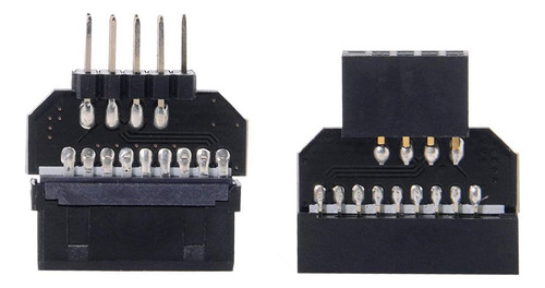 Adaptador Hembra Reversible Usb 2.0 9 Pin A Usb 3.0 20 Pin