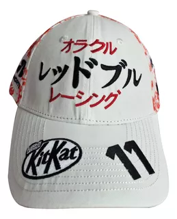 Gorra F1 Red Bull Edición Japón 2024 Fórmula Uno Checo Perez