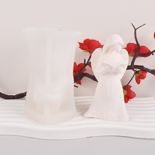 Y Molde Para Hacer Velas De Ángel Molde De Silicona Para