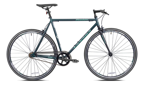 Bicicleta De Carretera Takara Yuugen Fixie Verde De Una Sola