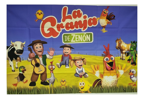 Telón De La Granja De Zenón