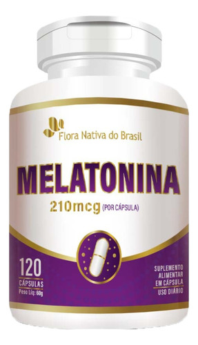 Melatonina 120 Cápsulas - Flora Nativa