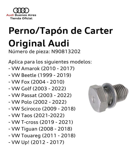 Imagen 4 de 7 de Tapón De Carter Volkswagen T-cross 2019 Al 2021