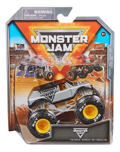 Auto Monster Jam True Metal Stunt Truck 1:64 - Original