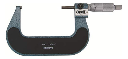 Micrómetro Digital Mitutoyo 193-214, Ratchet Stop, 3-4puLG