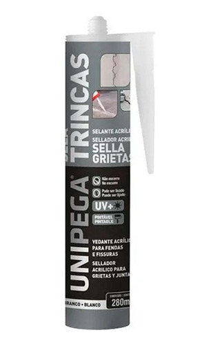 Sela Trinca Cinza 280ml Unipega - Exp0509.0403