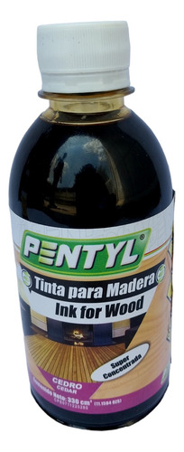 Tinta Para Madera Pentyl® Color Cedro Base Solvente 330cc