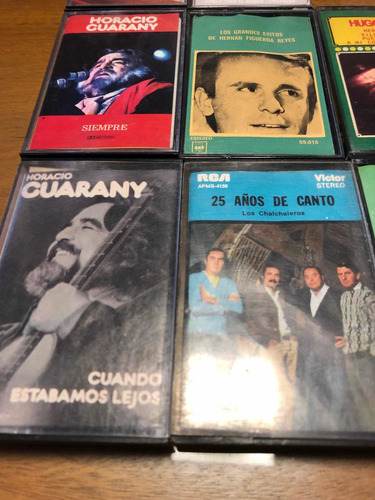 Lote De Cassette Folklore Hugo Diaz Chalchaleros Maria Elena (Usado)