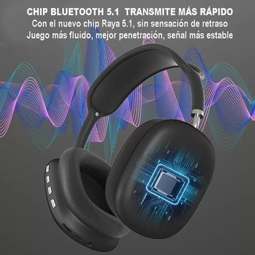 Tacry® Auriculares Inalámbricos Bluetooth, P9 Y E7s 2pcs. Color Negro