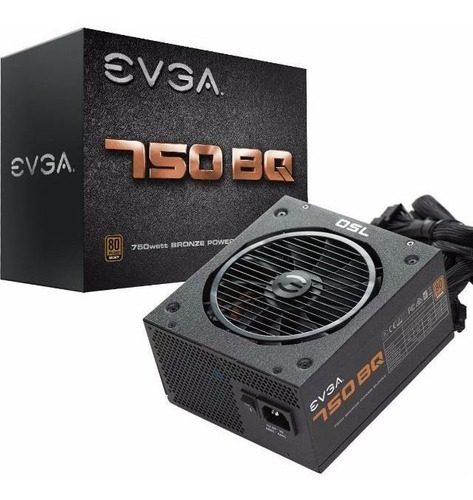 Fuente Pc Evga 750w Gamer Semi Modular Tranza Uruguay