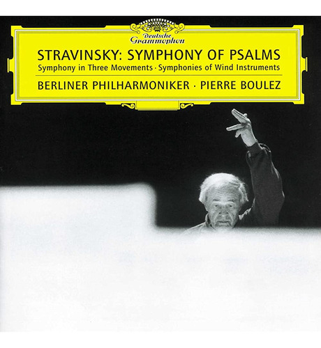 ~? Stravinsky: Sinfonía De Los Salmos / Sinfonía En Tres Mov