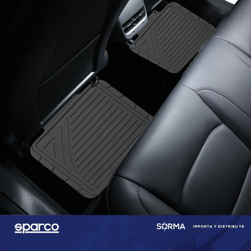 Imagen 4 de 9 de Cubre Alfombra Auto Sparco 4pcs Univesal Pvc