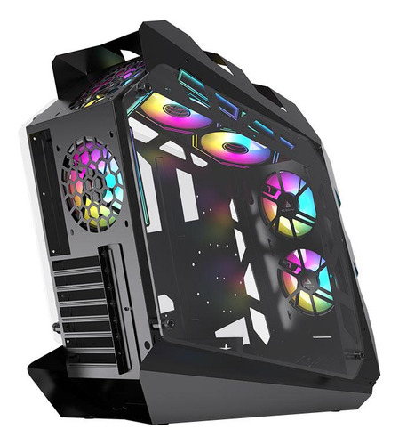 Gabinete Gamer Acegeek Vortex, Mid-tower, Lateral De Vidro