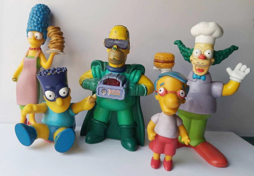 Lote Figuras Simpsons Muñeco Colección Juguete Juego Monito