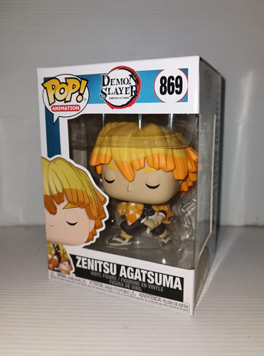 Funko Pop Zenitsu Agatsuma #869 (Usado)