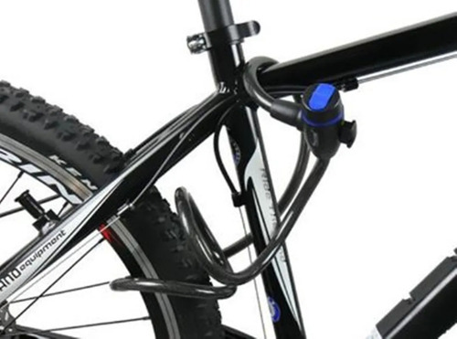 A Candado De Seguridad For Bicicleta Con Llavero