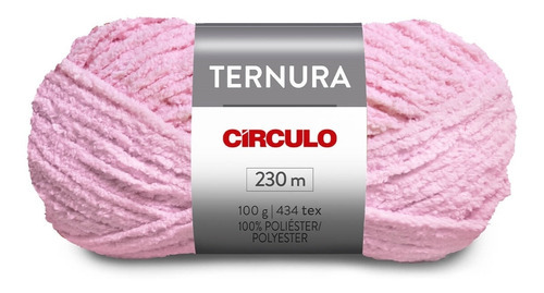 Lã Ternura Círculo 100g - Rosa Candy 3526 Cor 3526 - rosa