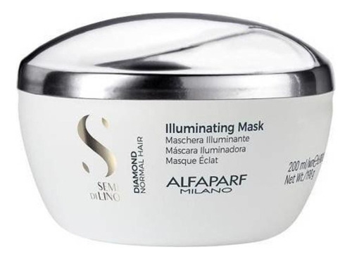 Alfaparf Mascara Capilar Semi Di Lino Illuminating X 200ml 