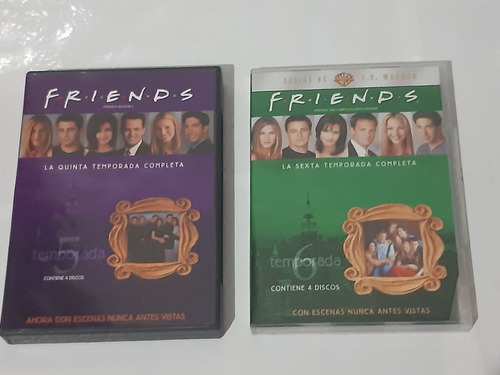 Friends Amigos Serie Temporada 5 Y Temporada 6 (Usado)