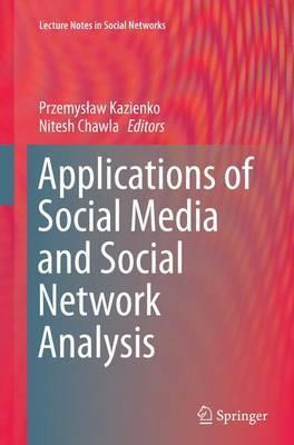 Libro Applications Of Social Media And Social Network Ana...