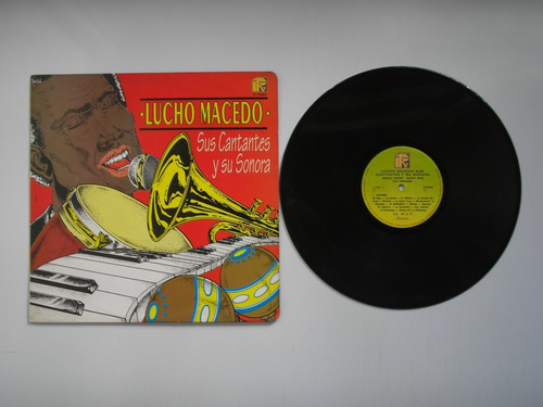 Lp Vinilo Lucho Macedo Sus Cantantes  Su Sonora Colombia1993