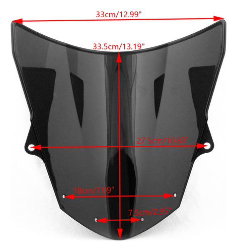 Parabrisas For Kawasaki Zx6r 2009-2022 Zx10r 08-10