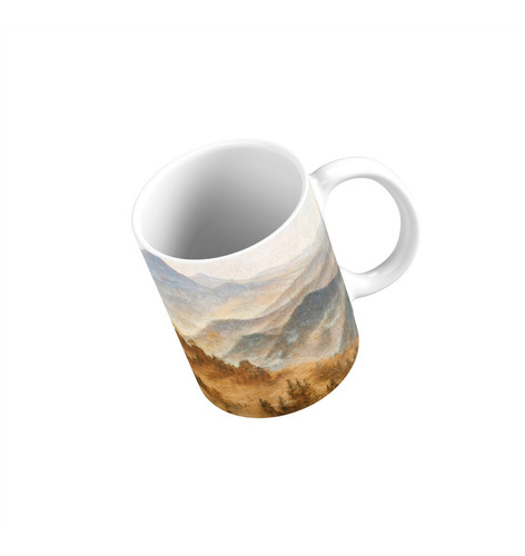 Taza Paisaje Con El Rosenberg - Caspar David Friedrich