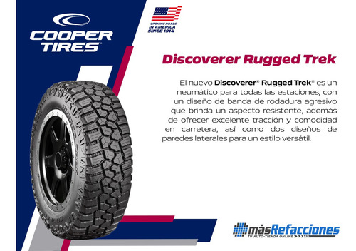 Par De Llantas 265/50r20 111t Cooper Discoverer Rugged Trek