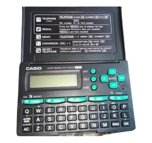 Agenda Electrónica Casio Data Bank Dc-2000 130