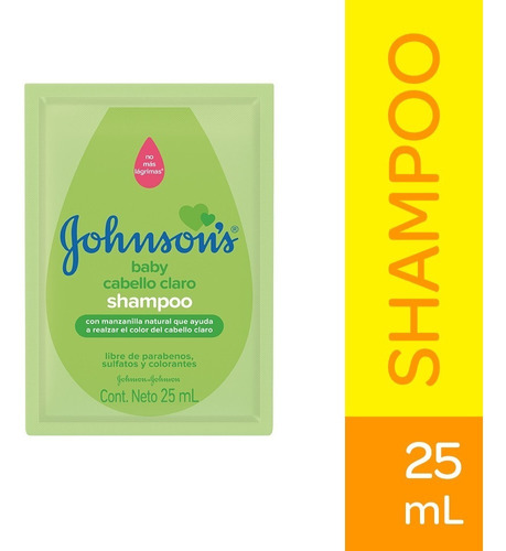 Shampoo Bebé Johnsons Manzanill - mL a $42