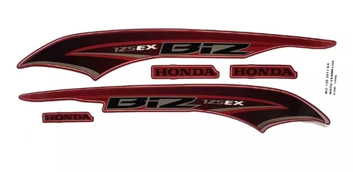 Kit Adesivo Refletivo Honda Biz 125 Personalizado Frete Grát