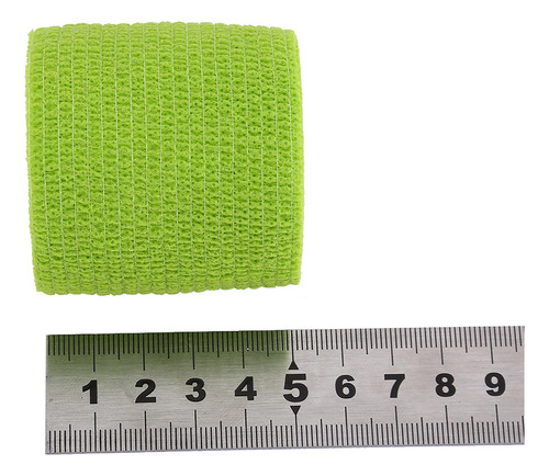Juego De Vendajes Autoadhesivos, 5 Rollos, Color Verde Y Ver