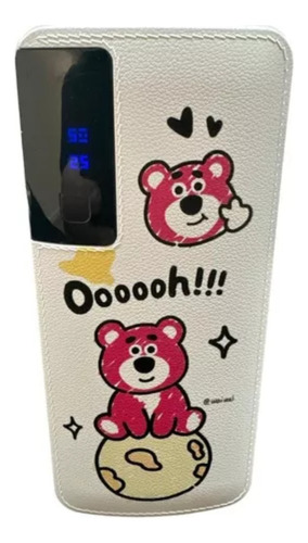 Cargador Portatil Power Bank 12000mah Estampado Dibujos