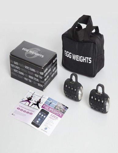 Imagen 4 de 5 de Pesas Egg Weights Ergonómicas 3lb (1.5lb C/u)
