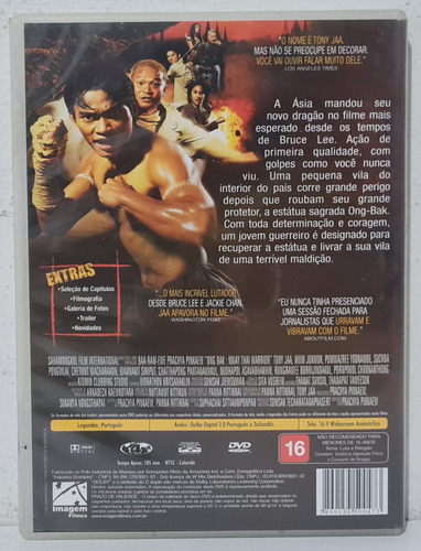 Dvd Ong Bak - Guerreiro Sagrado (Usado)