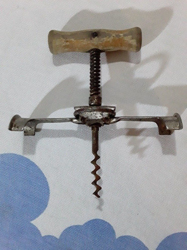 Imagen 6 de 9 de Sacacorcho Antíguo, Alemán. Metálico. Para Colecionísta.