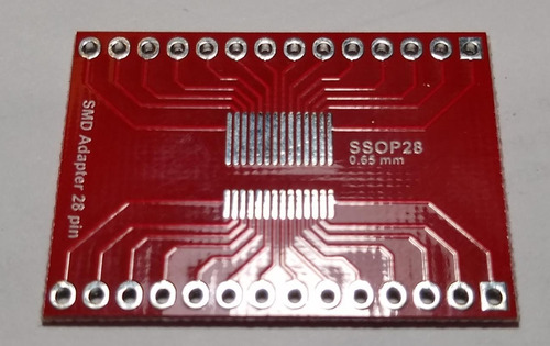 Adaptador So28 Sop28 Ssop28 Tssop28 Soic28 Dip28  Itytarg