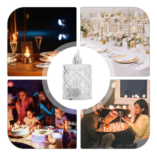 Lámpara De Vela De Velas Led Sin Llama Lámpara De Velas Que