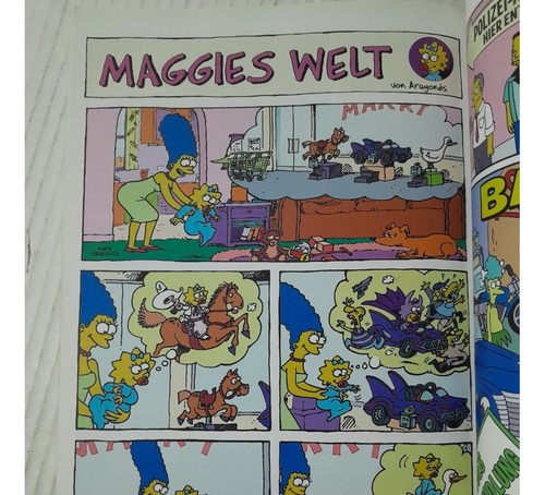 Hq Importado Encadernado Bart Simpsons Hebt Ab! Panini Rjhm (Usado)