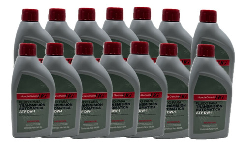 14 Pack Aceite De Trans Aut Atf Dw1 Honda Genuino
