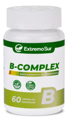 B Complex B1 B2 B3 B5 B6 B9 B12 Biotina 60 Cápsulas Extremo