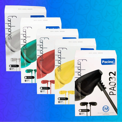 Imagen 3 de 7 de Auriculares In-ear Con Cable Manos Libres Deportivos Android
