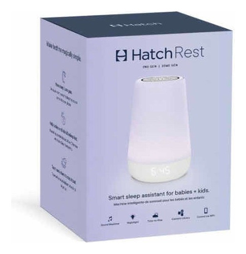 Hatch Máquina Ruido Blanco Luz Nocturna Sonido Sueño Bebé