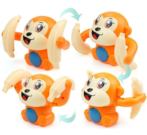 Juguete Animal Rodante Electronico Con Aplauso Para Niños Personaje Oso Panda