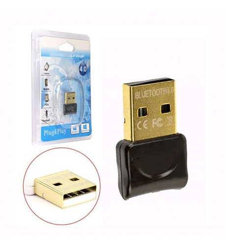 Adaptador Bluetooth 4.0 Dongle Usb Para Notebook E Pc