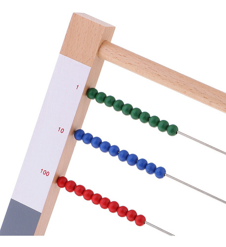Montessori Material Matemático Juguete De Madera - Cuentas