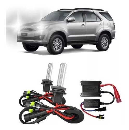 Kit Xenon Toyota Hilux 06/14 Farol Alto Hb3 8000k