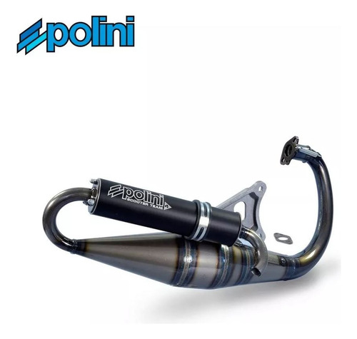 Caño De Escape Polini Yamaha Target 90. 89-92. Min. Vertival