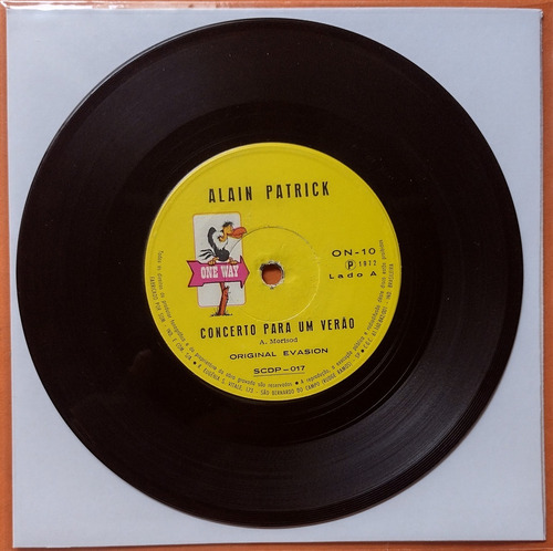 Compacto Alain Patrick Concerto Para Um Verão 1972 Vinil (Usado)